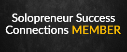 Banner: Solopreneur Success Connections MEMBER